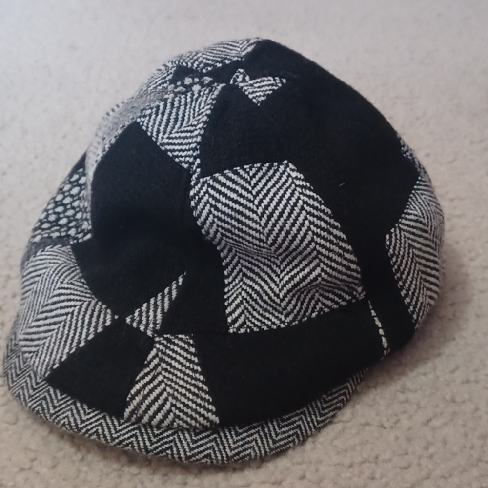 Stetson Tweed Patchwork Newsboy Cap - Picture 4 of 13